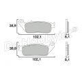 remblokken origineel brembo; c600-c650; voor; sinter 34218524952/B