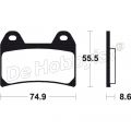 remblokken origineel brembo; f650xmoto; f800r/s/st; RnineT; voor; sinter 34117696593/B