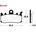 remblokken orig. brembo g310r; r1200 lc; RnineT; s1000xr voor sinter 34118548028/B