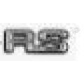 embleem rs; chroom; imitatie; bij bmw = n.m.l 51141453153