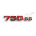 sticker 750cc k-serie 51141456145