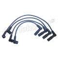 bougiekabel+kappenset k100-16v -k1100; set 1+2+3+4; siliconen super uitv. 12122305041/2/3/4