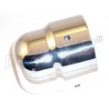 beschermhuls kruiskoppel. r25- 25/2; alum. ge polijst 26113038176