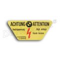 sticker hoogspanningsvoltage 71212122014