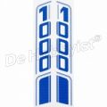 stickerset 1000 op tank r100gs blauw (bij bmw n.m.l.) 51142307035+36