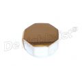 dop op achterschokdemper r25/3 8-kant; rvs ge polijst. 33533054116
