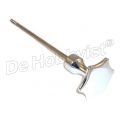stuurdemperknop/stang r26/27; r50-69; alumin. verchroomd 31412000048