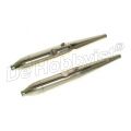 uitlaat ombouw oud frame+nieuw blok; rvs; paar; 10 jr. gar. 18124090089+090/38MM