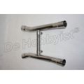 H-stuk r80/100 85>; vervangt tussenpot; rvs; 10 jr garantie 18121452097/VR