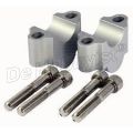 stuurverhoger 30mm voor 22 mm stuur aluminium krasjes => prijsverlaging RISER 30MM