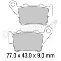 remblokken f650-f800;s1000;hp2 ;c1;g650 achter, ferodo sinter fdb2005st 34217664983/FDB2005ST