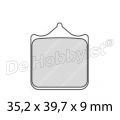 remblokken s1000rr voor fdb2255st, ferodo 34117722884/FDB2255ST