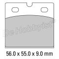 remblokken ferodo brembo 81> ferodo fdb108p 34111454724/FDB108P