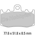 remblokken r1100s/1150/1200; k1200/1300gt, voorrem; sinter fdb2125st 34118534183/F