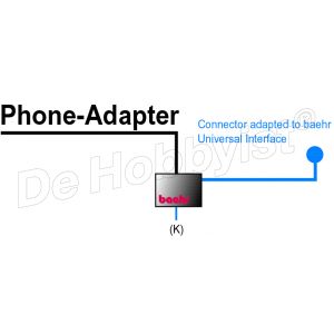 bluetooth adapter op xl,sl en active intercom systeem <font color=