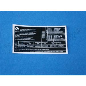 sticker bandenspanning duits r2v 70> <font color=