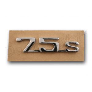 embleem 75s chroom <font color=