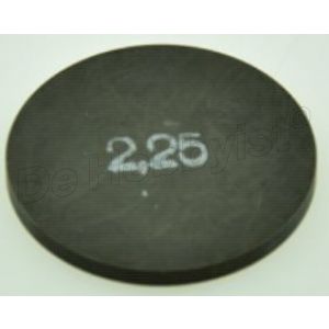 klepstelplaatje k 2.25 <font color=