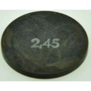 klepstelplaatje k 2.45 <font color=