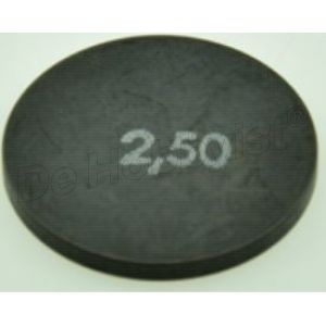 klepstelplaatje k 2.50 <font color=