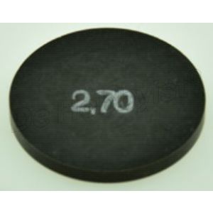 klepstelplaatje k 2.70 <font color=