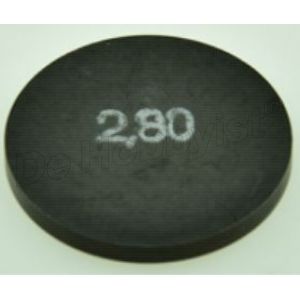 klepstelplaatje k 2.80 <font color=