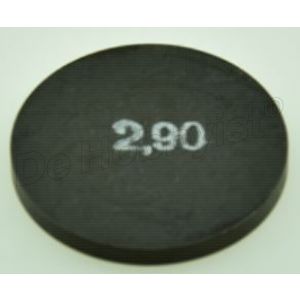 klepstelplaatje k 2.90 <font color=