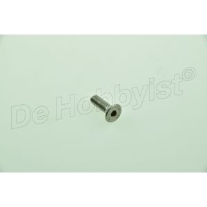 verzinkschroef m5x16; rvs <font color=