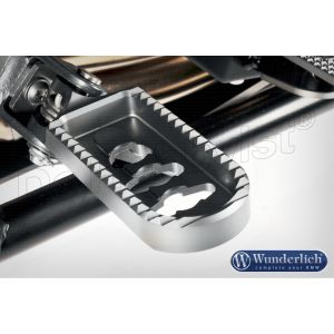 voetsteunverlager bestuurder r1200gs (2006-) zilver <font color=