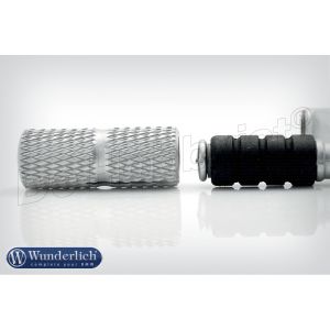 schakelpedaal verbreding zilver <font color=