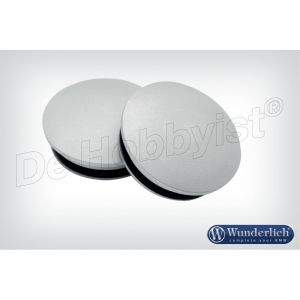 abdeckkappen gabelrohr (satz) silber <font color=