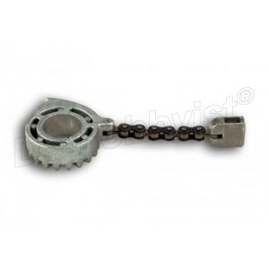 rondsel met ketting grote nok 81-85 <font color=