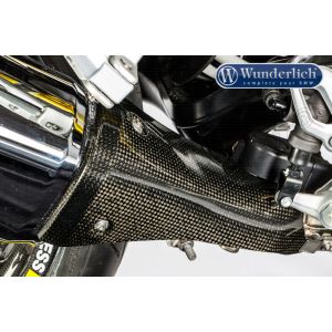 hitteschild uitlaat r1200 r/rs /lc, carbon <font color=