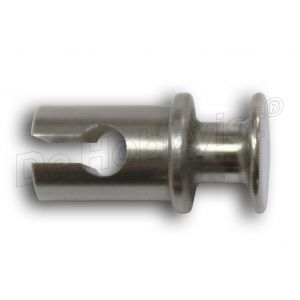 nippel in remsleutel r51/2-68 rvs gepolijst <font color=