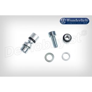 gewindeadapter lenkerendenvers chluss silber <font color=