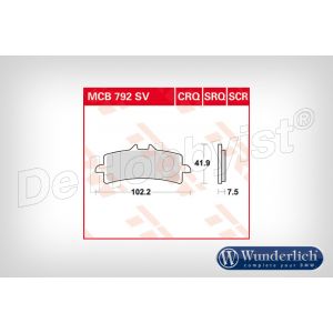 bremsbel§ge sintermetall vorne hp4 <font color=