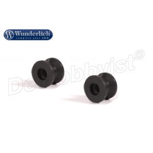 hecklifter aufnahme (satz) alu schwarz <font color=