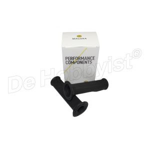 stuurrubberset l+r, rond model, o.e.m. magura '50-'73 <font color=