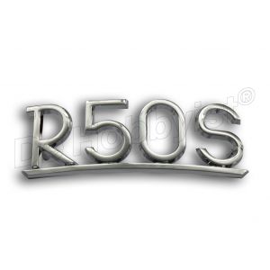 r50s embl. chroom op spatbord <font color=