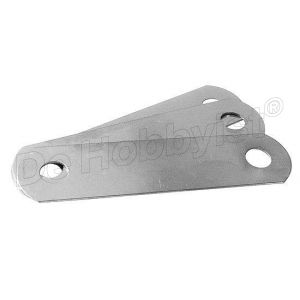 trilplaatjes claxon; rvs 3 st. <font color=