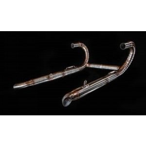 mad bmw bobber tubes met slashcut dempers <font color=