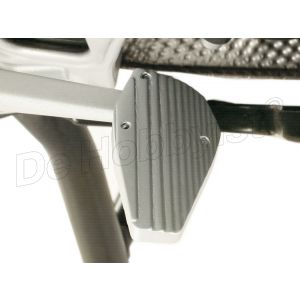 rempedaal verbreder k1600gtl zilver <font color=