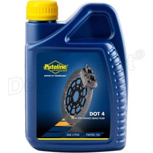 putoline brake fluid dot 4 1 ltr. <font color=