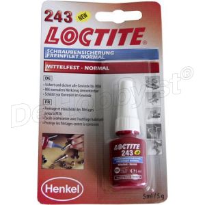 schroefborgmiddel medium-sterk loctite 243; 5 ml <font color=