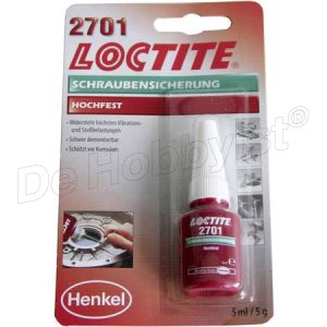 schroefborgmiddel extra sterk loctite 2701; 5 ml prijsverlaging <font color=