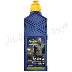 motorolie putoline boxer 4; 15w50; 1 ltr; nu volsynthetisch; minder olie verbruik boxers <font color=