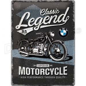 bmw legend; metal shield 30x40cm; nostalgic art <font color=