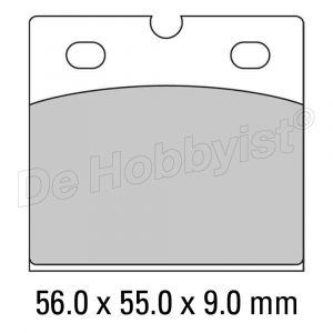 remblokken ferodo brembo 81> ferodo fdb108p <font color=