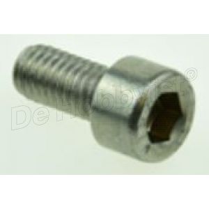 schroef m6x12; onze uitv. =  rvs <font color=