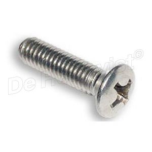 schroef stuurdemperknop '74> m4x16; rvs, bolverzonken kop <font color=